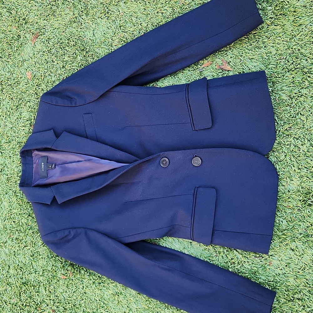 JCREW Navy Blue Women's Blazer Size 0